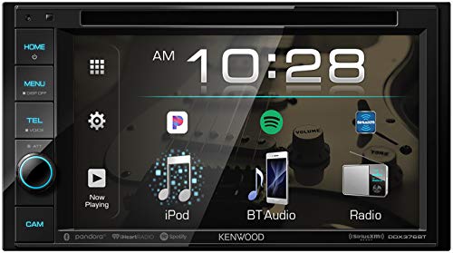 KENWOOD DDX376BT Receptor Bluetooth con monitor de DVD para automóvil en el tablero de 6.2 'con USB/AUX