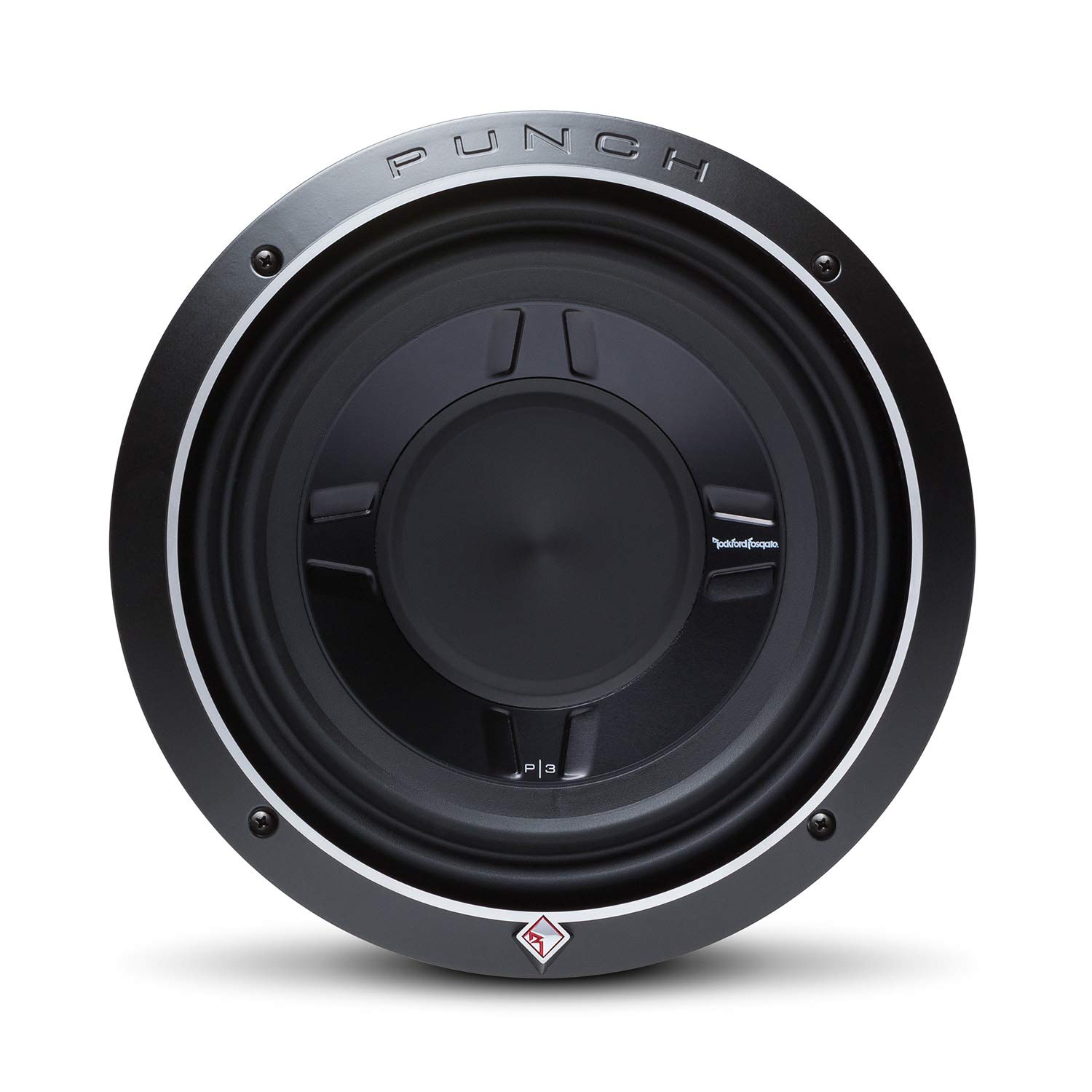 Rockford Fosgate P3SD4-10 Punch P3S Subwoofer de poca profundidad DVC de 10' y 4 ohmios