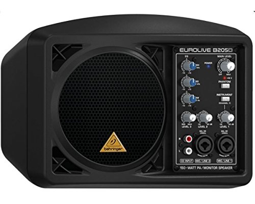 Behringer EUROLIVE B205D Ultracompacto 150 Watt PA/Sistema de altavoces de monitor