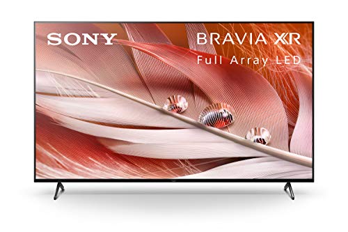 Sony Televisor X90J de 65 pulgadas: BRAVIA XR Full Array LED 4K Ultra HD Smart Google TV con Dolby Vision HDR y compatibilidad con Alexa Modelo XR65X90J- 2021