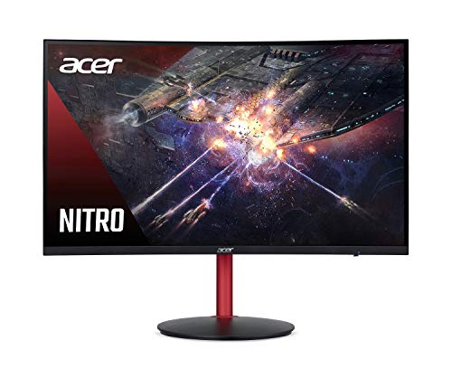 Acer Nitro XZ272 Pbmiiphx 27'' 1500R Curved Zero Frame Full HD (1920 x 1080) Monitor para juegos con tecnología AMD Radeon FreeSync