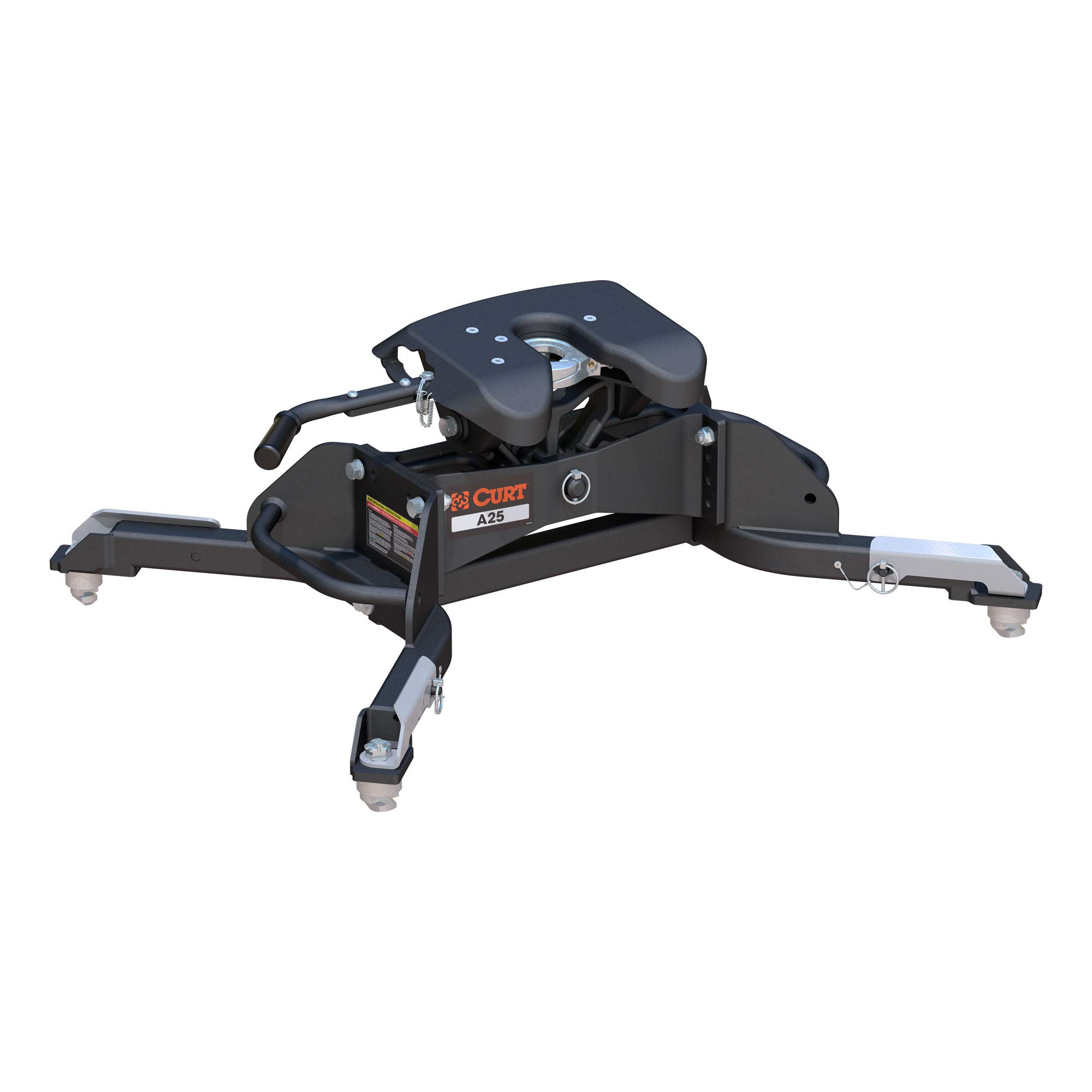 CURT 16046 A25 5th Wheel Hitch, 25,000 lbs, Select Ram ...