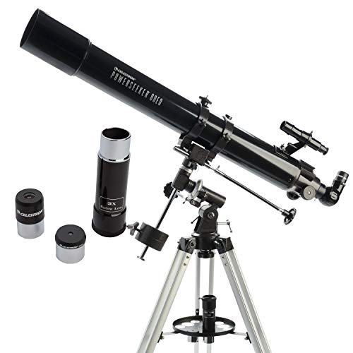 Celestron - Telescopio PowerSeeker 80EQ - Telescopio ec...