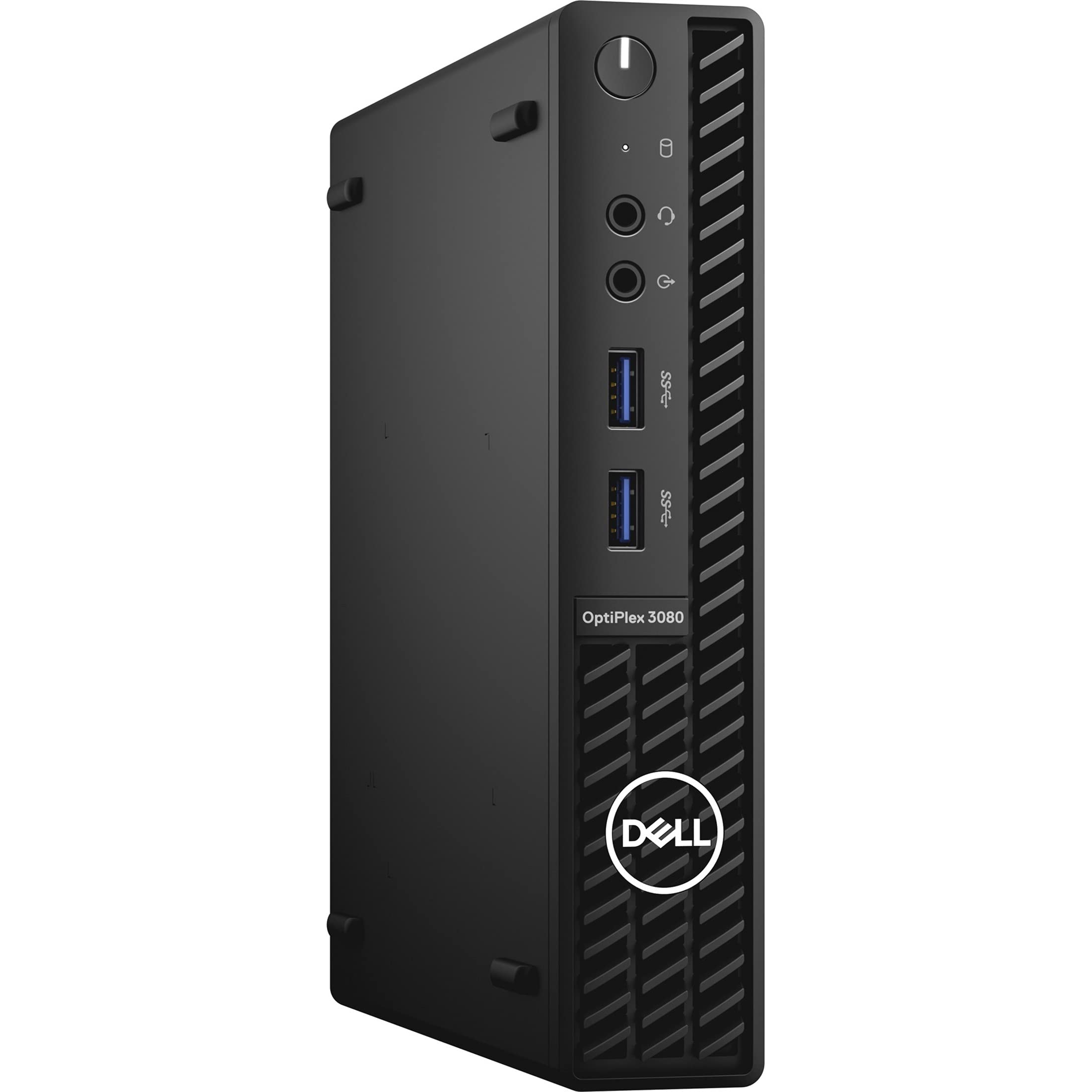 Dell Computadora de escritorio OptiPlex 3000 3080 - Intel Core i5 10th Gen i5-10500T Hexa-core (6 Core) 2.30 GHz - 8 GB RAM DDR4 SDRAM - 256 GB NVMe M.2 PCI Express M.2 SSD - Micro PC - Negro