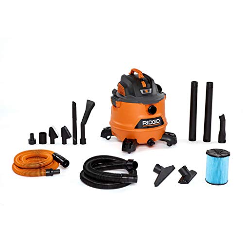 Ridgid 14 gal. 6.0 Peak HP Wet/Dry Vac con kit de detallado automático