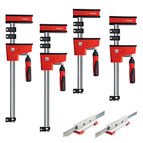 Bessey KREX2440 K Body REVO Juego de abrazaderas 2 x 24...