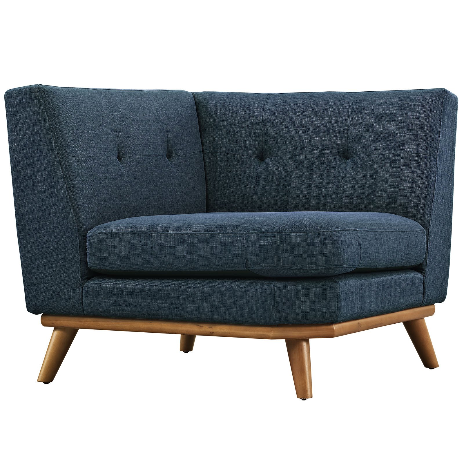 Modway Engage Mid-Century Modern Upholstered Fabric L-S...