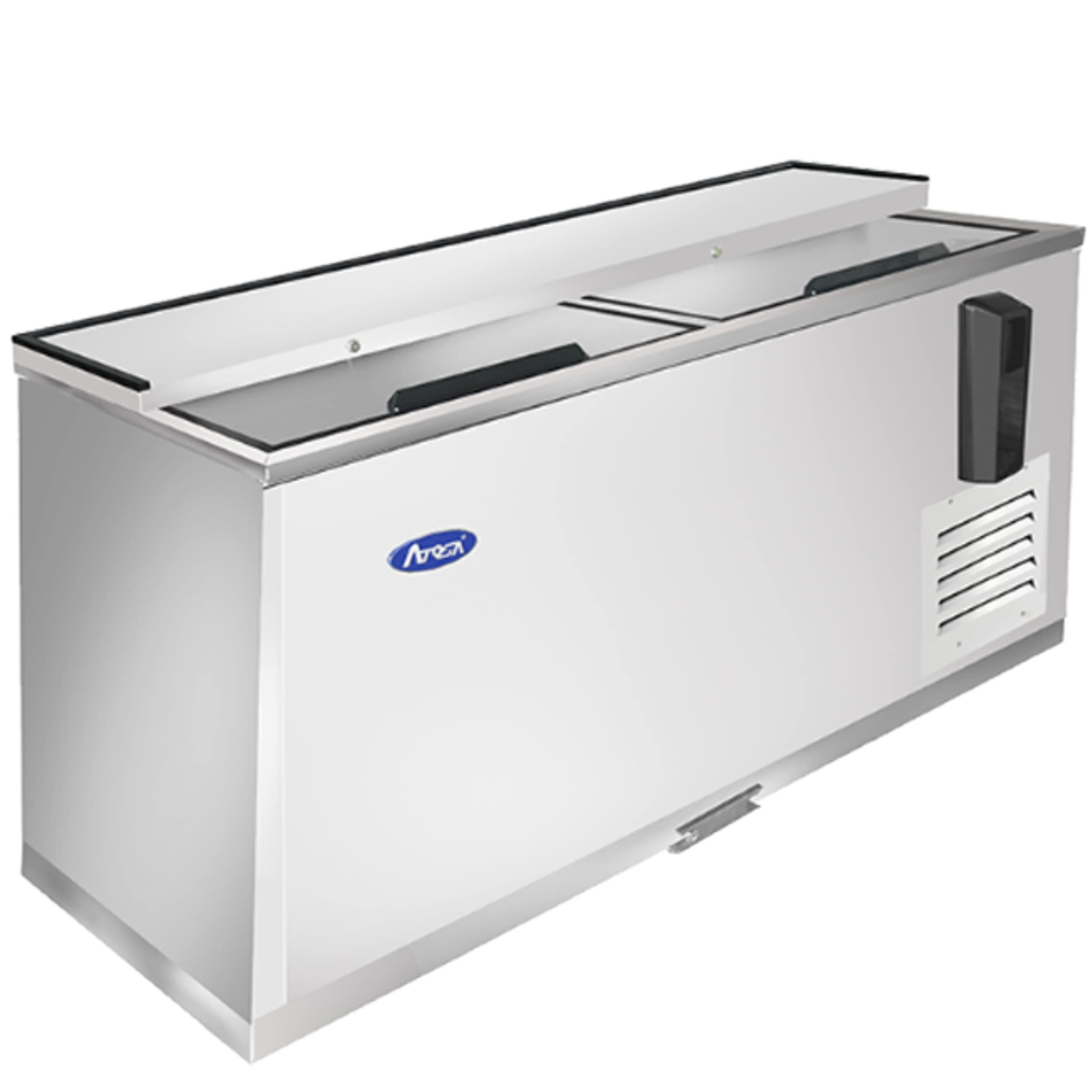 Atosa Commercial Horizontal Bottle Cooler with E...