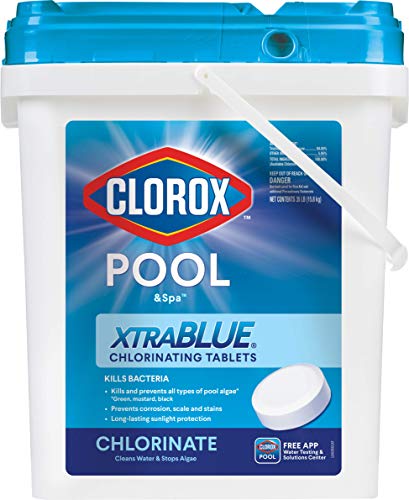 Clorox Pool&Spa XtraBlue 3' tabletas de cloración de la...