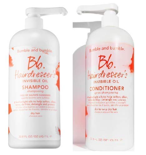 Bumble and Bumble Hairdresser's Invisible Oil Champú y acondicionador sin sulfato litro dúo