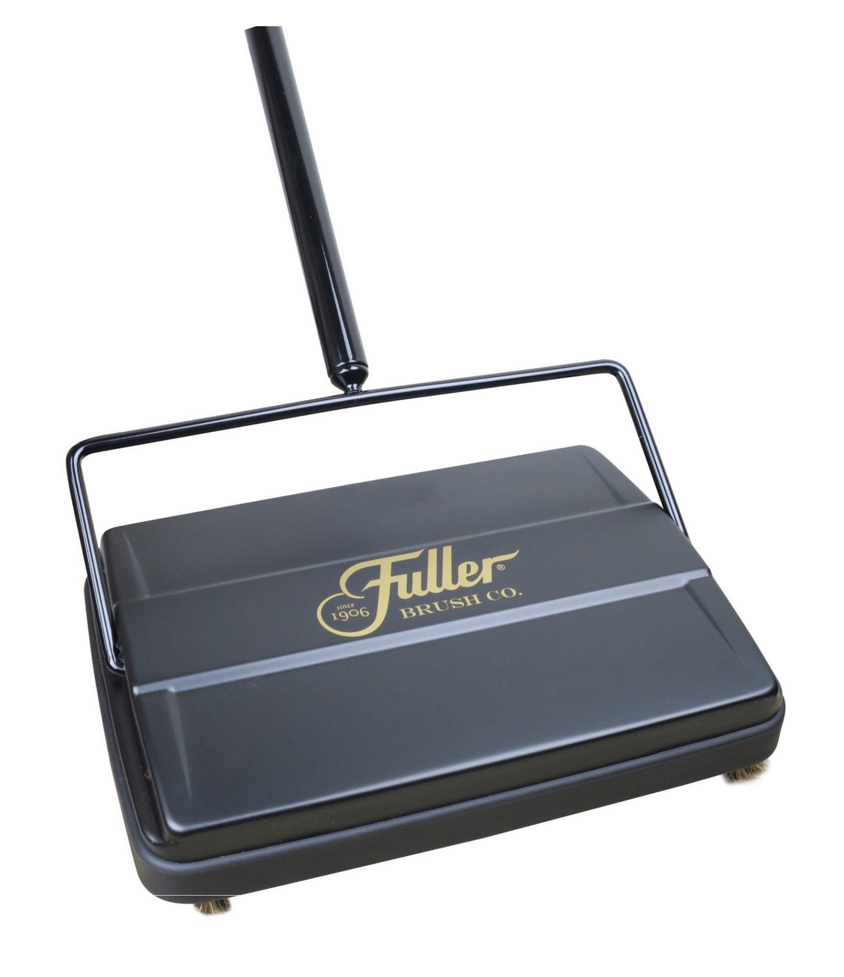 Fuller Brush Barredora electrostática para alfombras y pisos - Ruta de limpieza de 9'