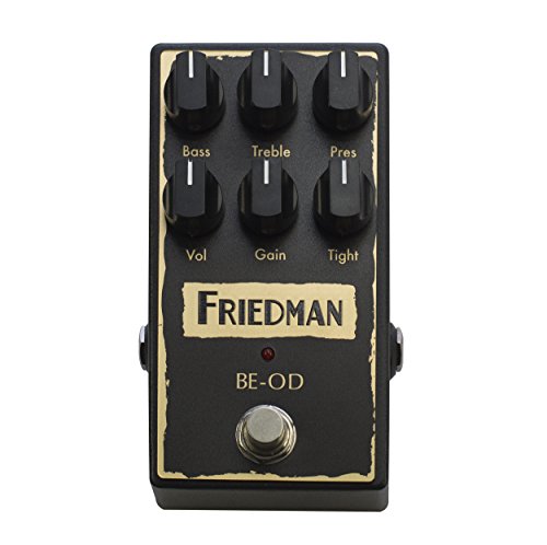 Friedman Amplificación BE-OD Overdrive Pedal de efectos...