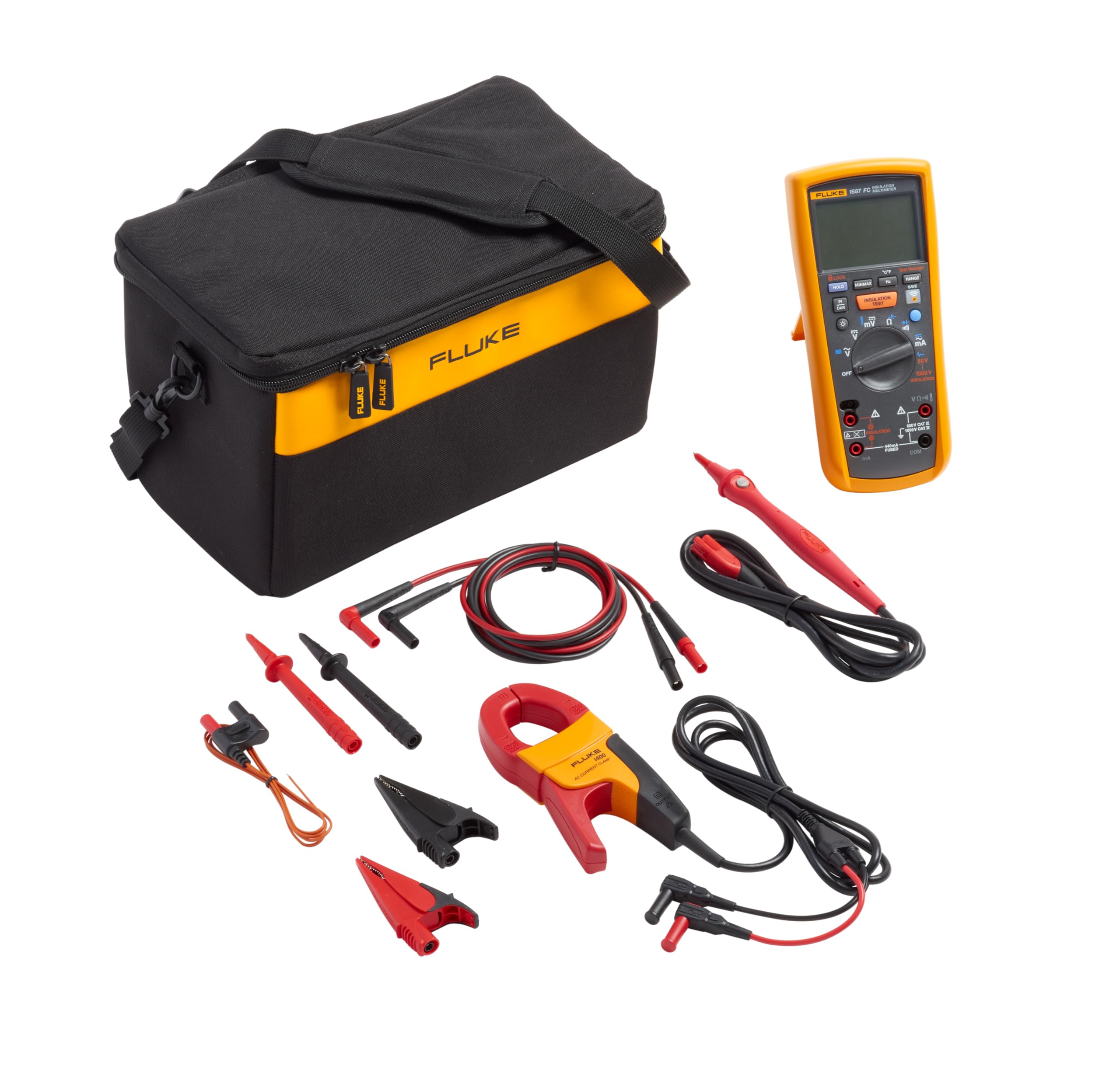 Fluke 1587/I400 FC 2-In-1 Insulation Multimeter With Cl...