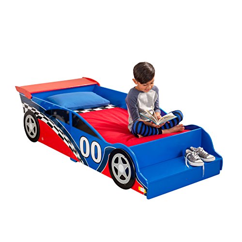 KidKraft Cama infantil de coche de carreras