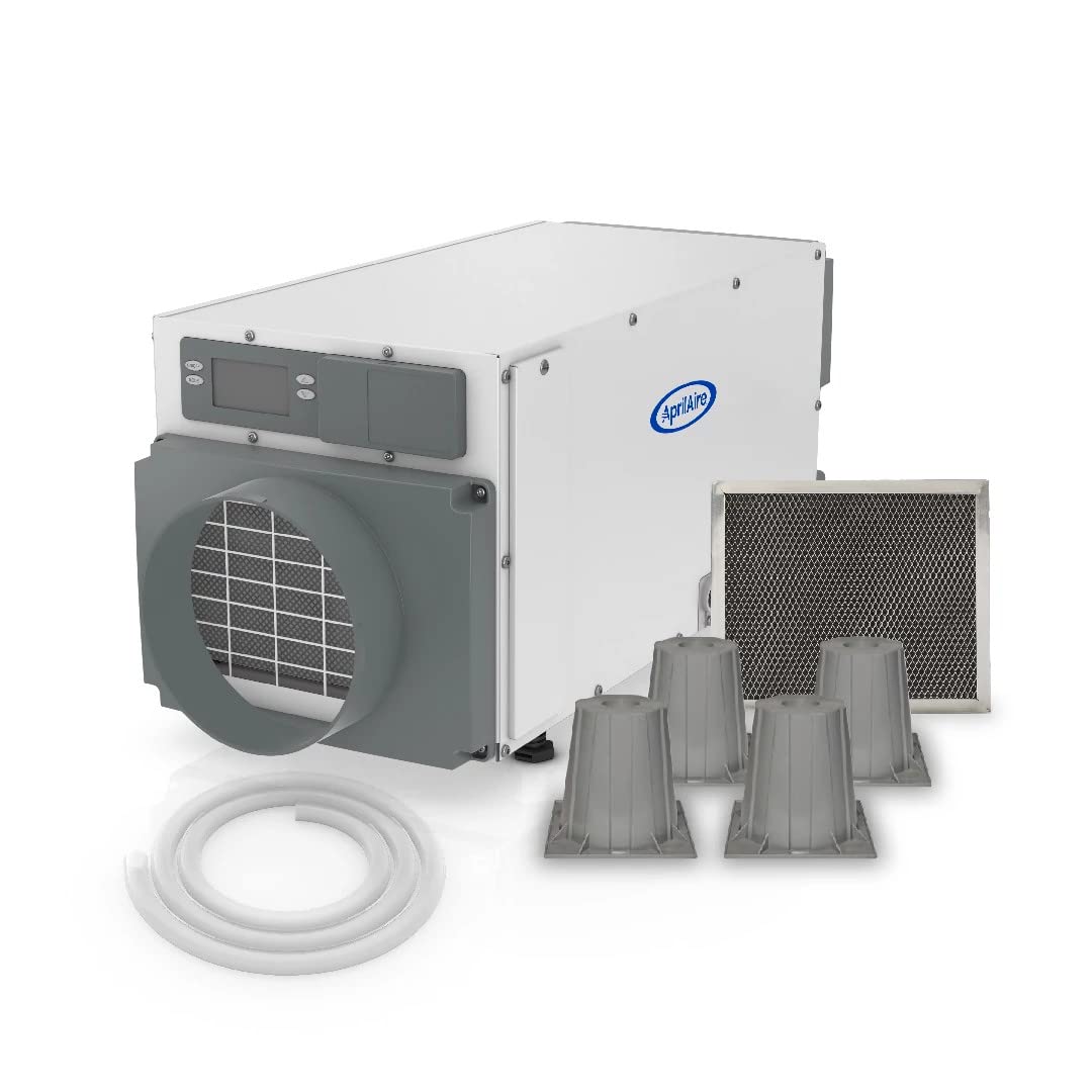 Aprilaire E070 Pro Dehumidifer Bundle - 70 Pint Crawl S...