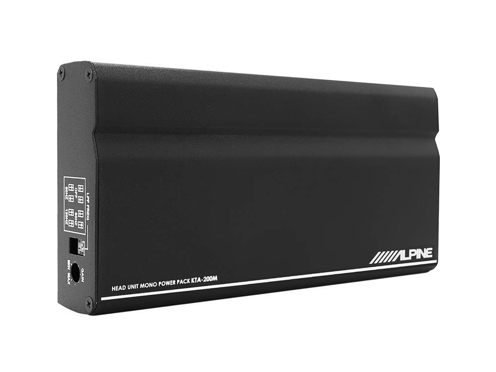 Alpine KTA-200M Mono amplificador DDP de 400 vat...