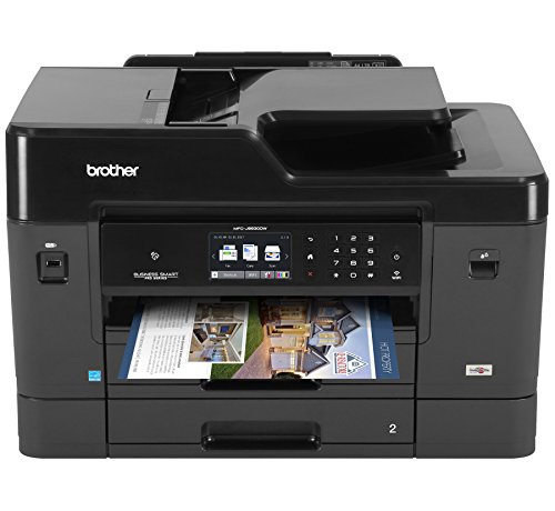 Brother Impresora MFCJ6930DW Impresora de inyección de tinta a color inalámbrica con escáner