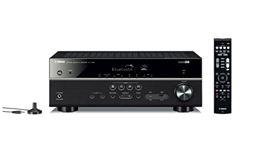 YAMAHA RX-V385 Receptor AV 4K Ultra HD de 5.1 canales c...