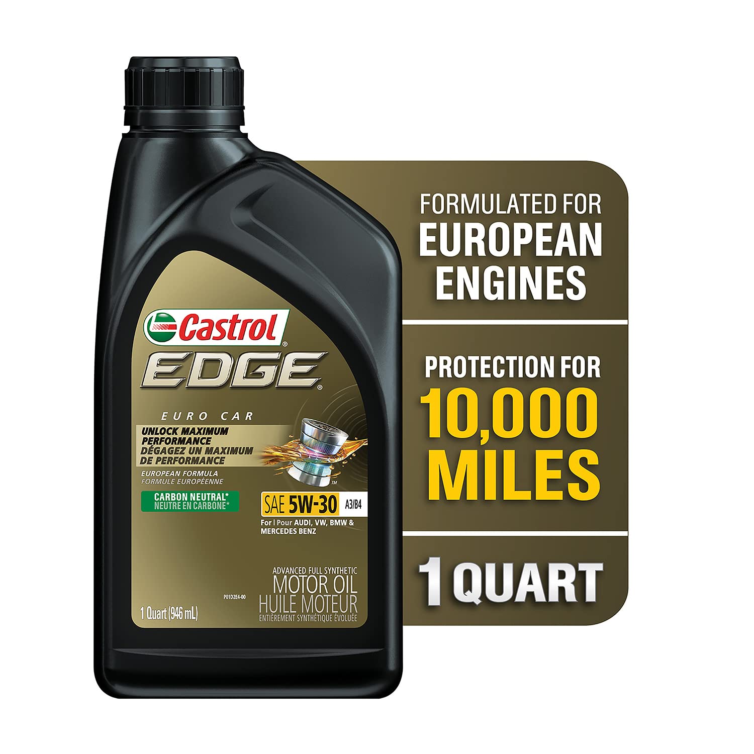 CASTROL 06159 EDGE 5W-30 C3 Aceite de motor totalmente ...