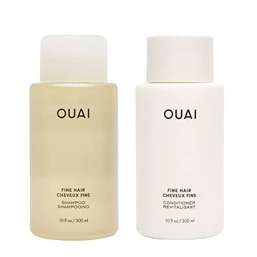 OUAI Juego de Champú + Acondicionador. Libre de Sulfato...