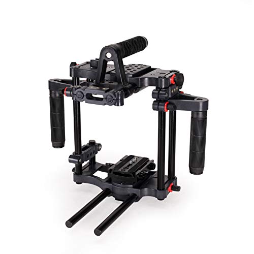 FILMCITY Power DSLR Video Camera Cage Mount Rig (FC-CTH) Kit de jaula al mejor precio