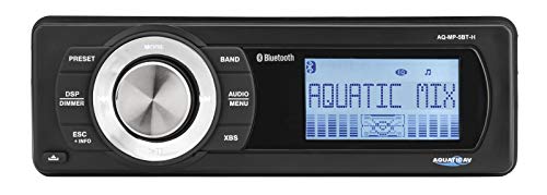 AQUATIC AV Radio de repuesto MP5 para Harley (modelos T...