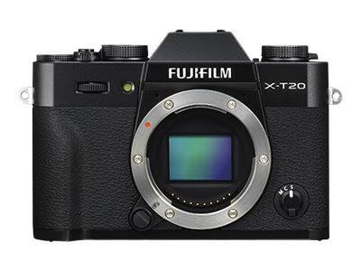 Fujifilm Cámara digital sin espejo  X-T20 - Negro (solo cuerpo)