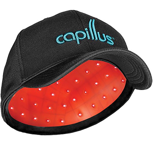  Capillus Gorro de terapia láser ultra móvil para el crecimiento del cabello - NUEVO modelo de ajuste flexible de 6 minutos - Aprobado por la FDA para el tratamiento médico de la alopecia androgenética...