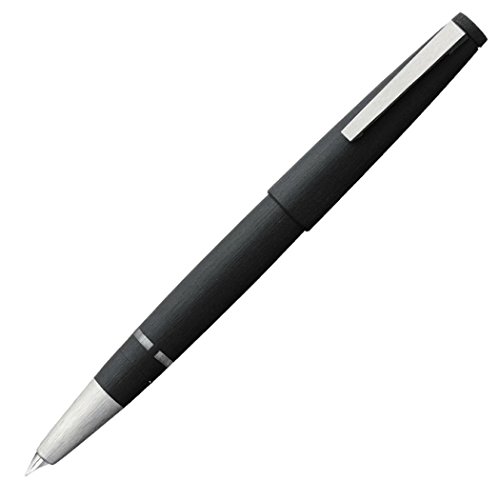 Lamy Pluma Estilográfica 2000 Negro Mate - Mediana