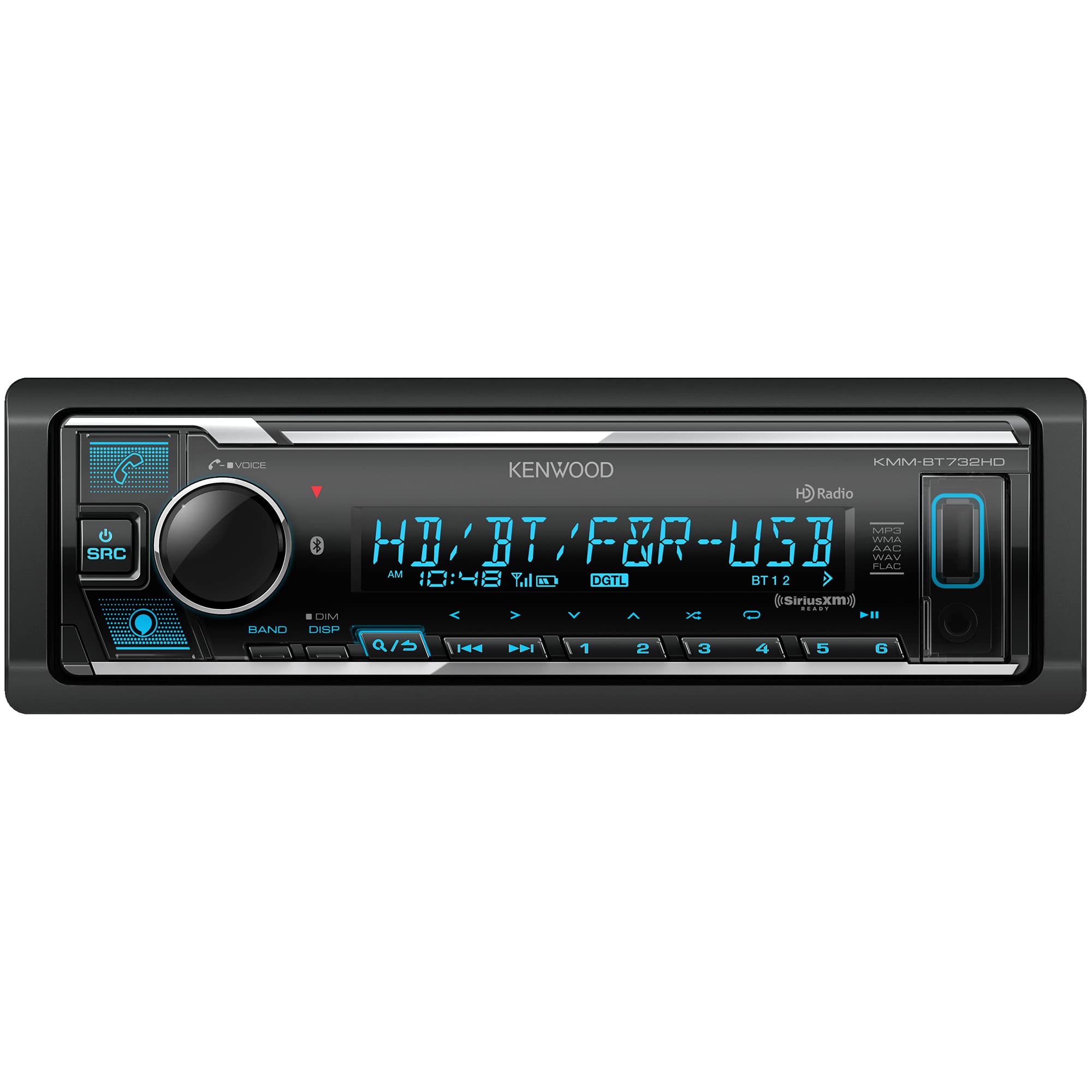 KENWOOD Receptor multimedia digital Bluetooth KMM-BT732...