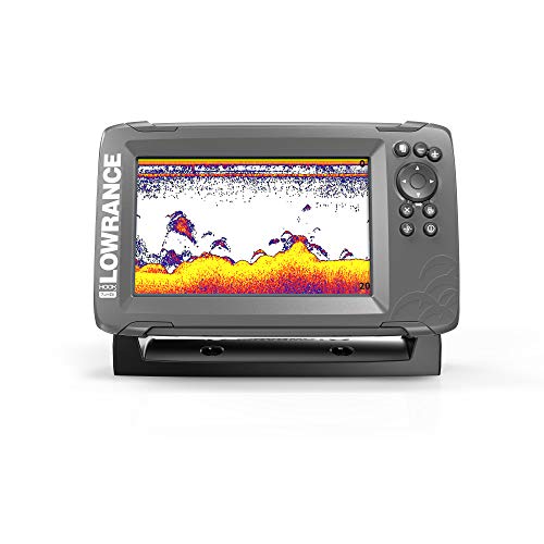 Lowrance HOOK2 7X - Sonda de pesca de 7 pulgadas con transductor SplitShot y plotter GPS