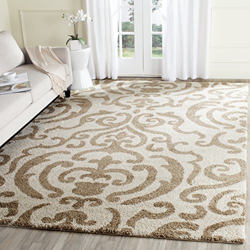 Safavieh Florida Shag Collection SG462-1113 Alfombra be...