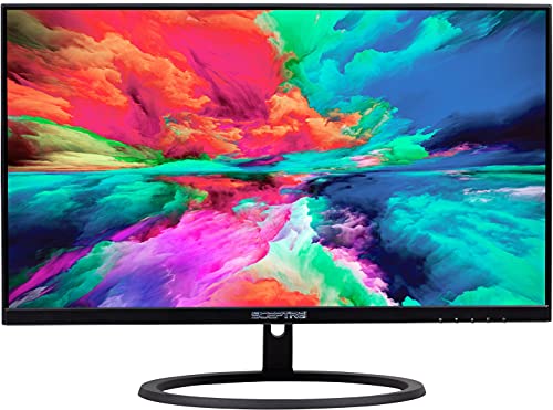 Sceptre IPS 27 pulgadas 2K 2560 x 1440p QHD 75Hz DisplayPort HDMI 99% sRGB Altavoces incorporados Máquina negra (E275W-QPT)