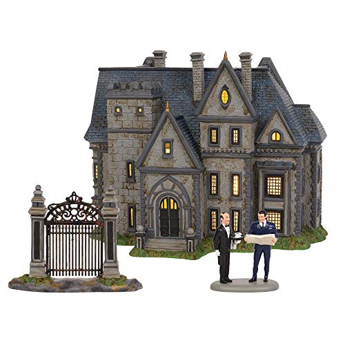 Department 56 Juego de 3 piezas de Batman Wayne Manor