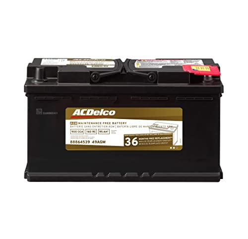 ACDelco Gold 49AGM 36 Meses de Garantía Batería AGM BCI...