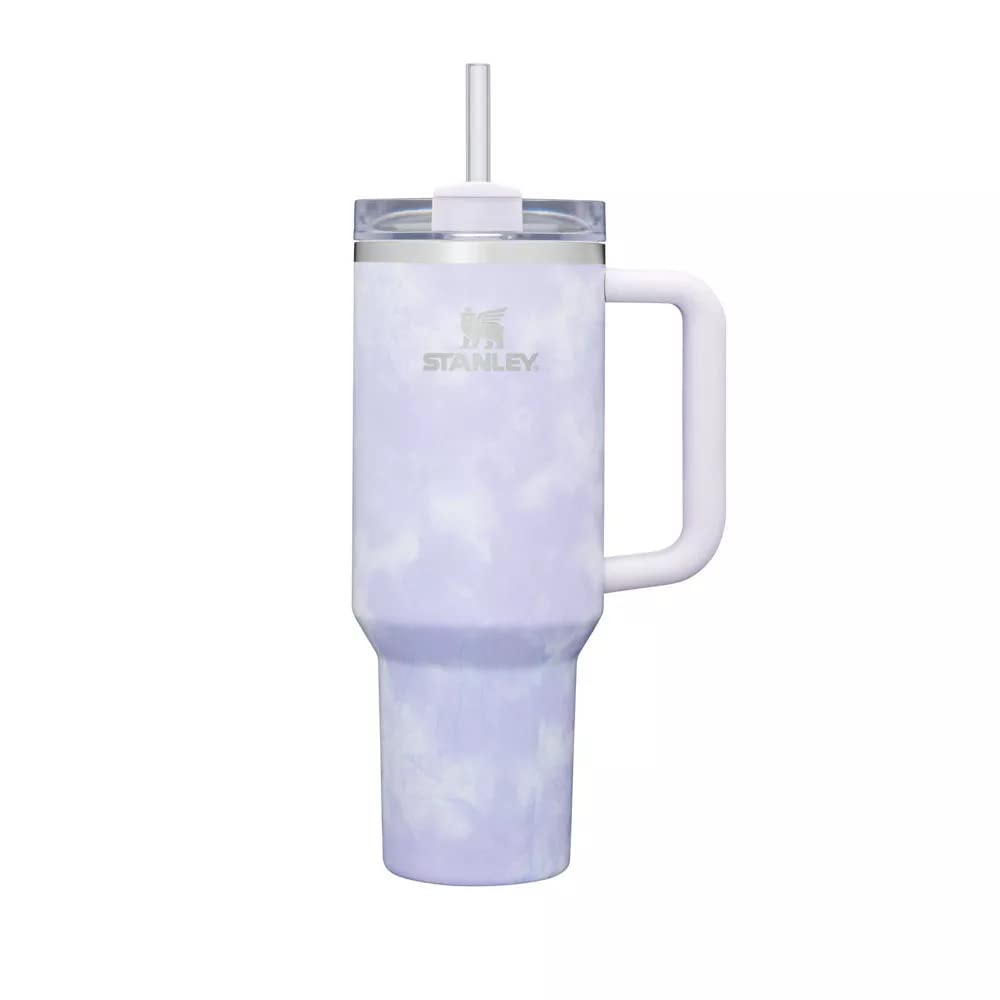 Stanley Vaso Adventure Quencher de acero inoxidable de 40 oz - Wisteria Tie Dye