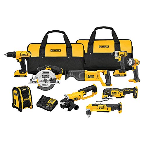 DEWALT Kit combinado de taladro inalámbrico de 20 V MAX...