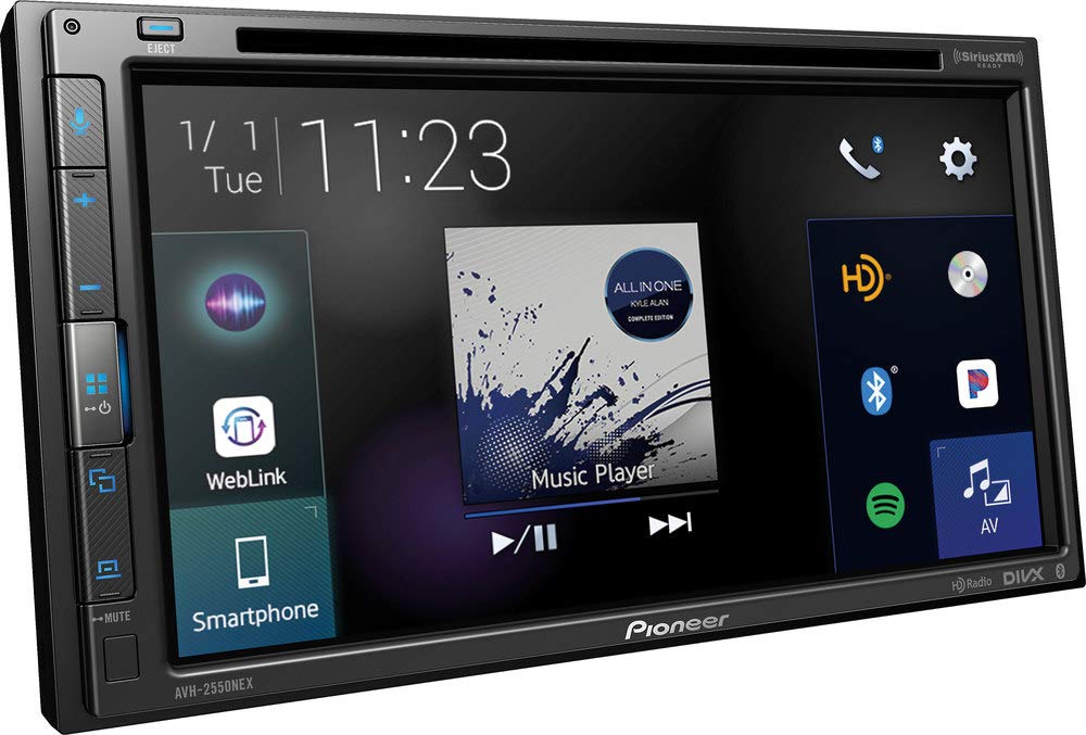 Pioneer AVH-2550NEX Receptor de pantalla táctil